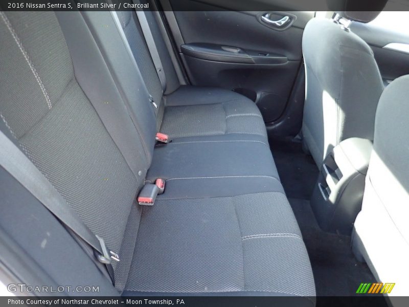 Brilliant Silver / Charcoal 2016 Nissan Sentra S
