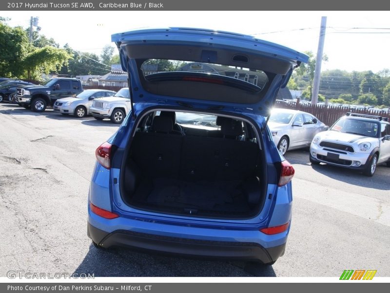 Caribbean Blue / Black 2017 Hyundai Tucson SE AWD