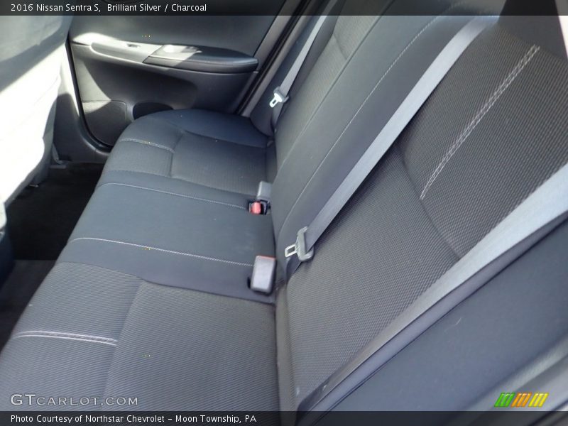 Brilliant Silver / Charcoal 2016 Nissan Sentra S