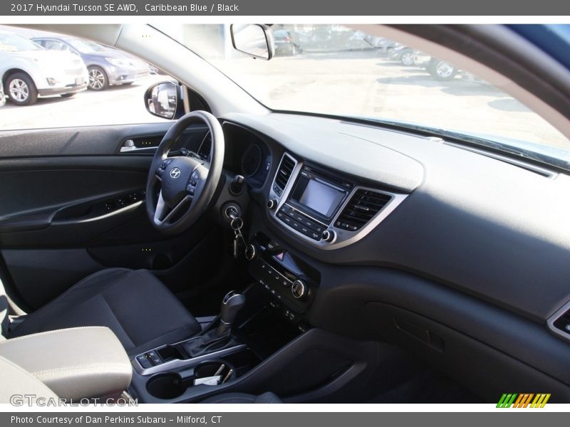 Caribbean Blue / Black 2017 Hyundai Tucson SE AWD