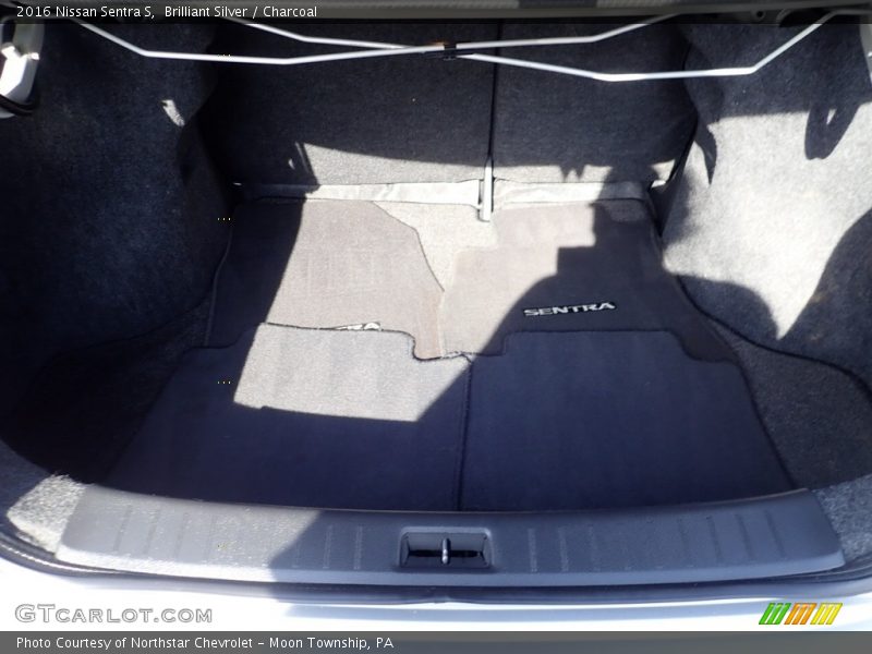 Brilliant Silver / Charcoal 2016 Nissan Sentra S