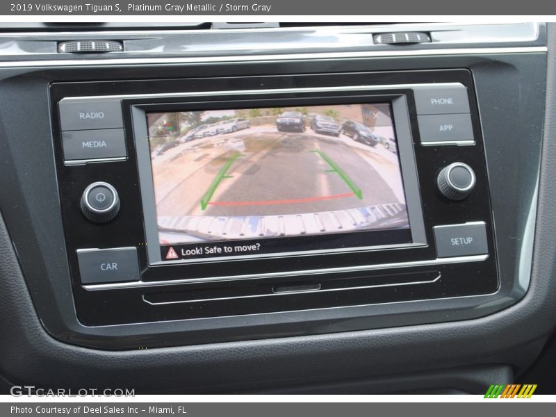 Navigation of 2019 Tiguan S