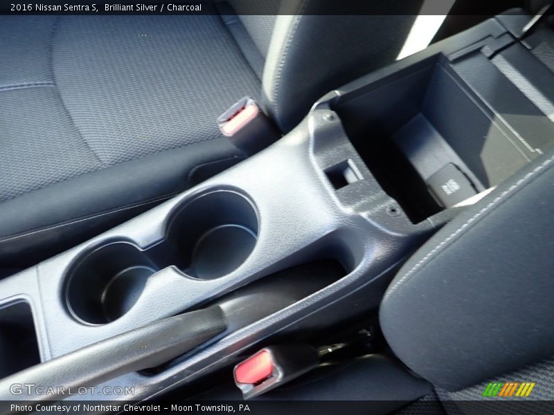 Brilliant Silver / Charcoal 2016 Nissan Sentra S