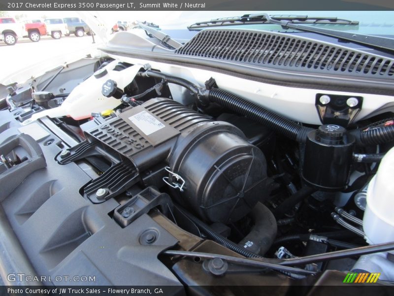 Summit White / Neutral 2017 Chevrolet Express 3500 Passenger LT