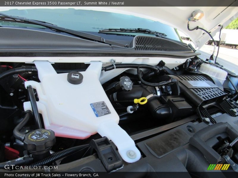 Summit White / Neutral 2017 Chevrolet Express 3500 Passenger LT