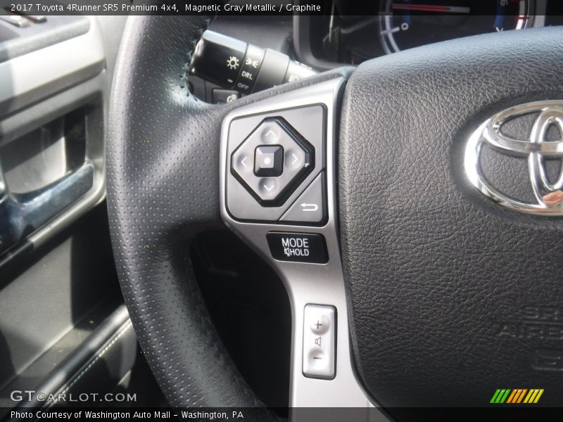 Magnetic Gray Metallic / Graphite 2017 Toyota 4Runner SR5 Premium 4x4