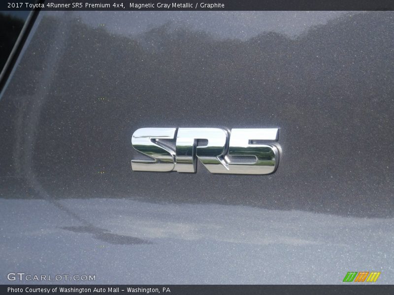 Magnetic Gray Metallic / Graphite 2017 Toyota 4Runner SR5 Premium 4x4