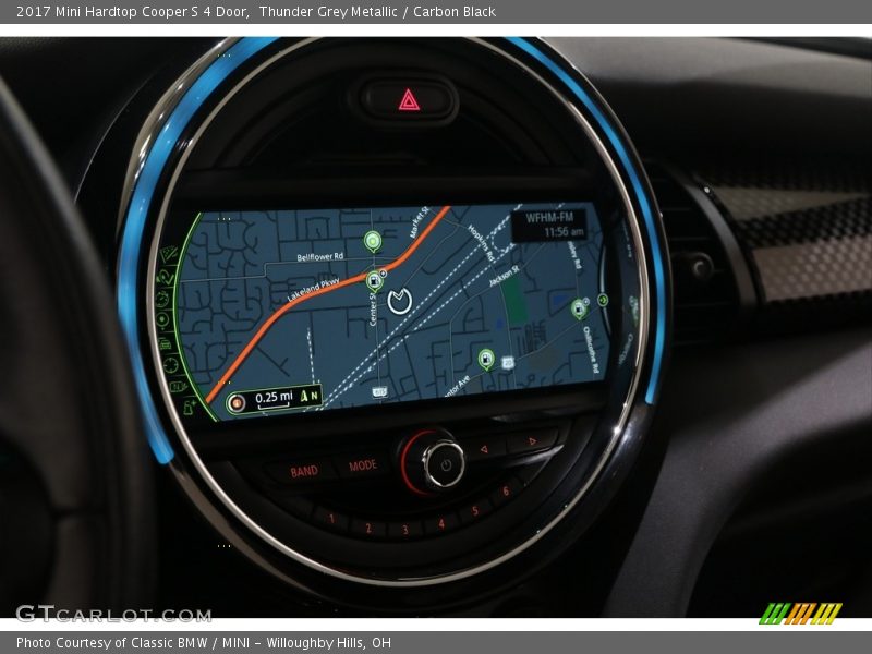 Thunder Grey Metallic / Carbon Black 2017 Mini Hardtop Cooper S 4 Door