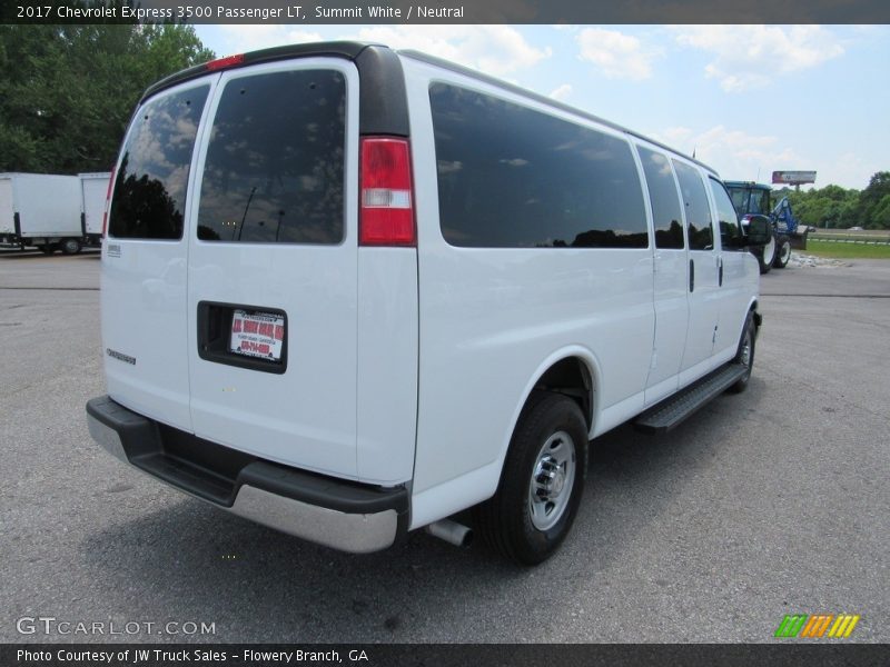 Summit White / Neutral 2017 Chevrolet Express 3500 Passenger LT
