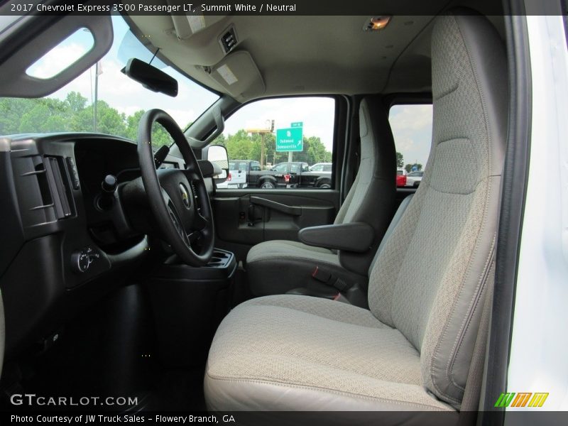 Front Seat of 2017 Express 3500 Passenger LT