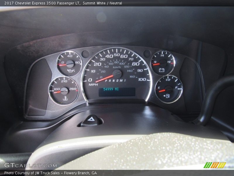  2017 Express 3500 Passenger LT 3500 Passenger LT Gauges