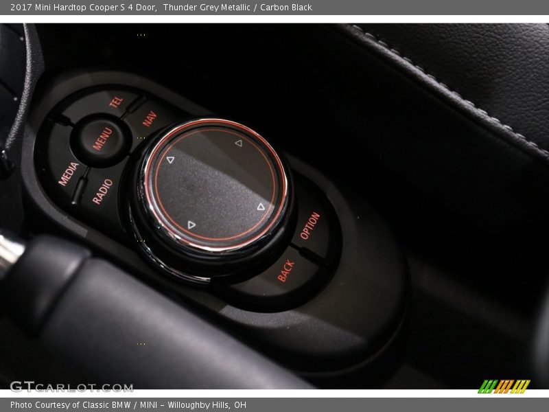 Thunder Grey Metallic / Carbon Black 2017 Mini Hardtop Cooper S 4 Door