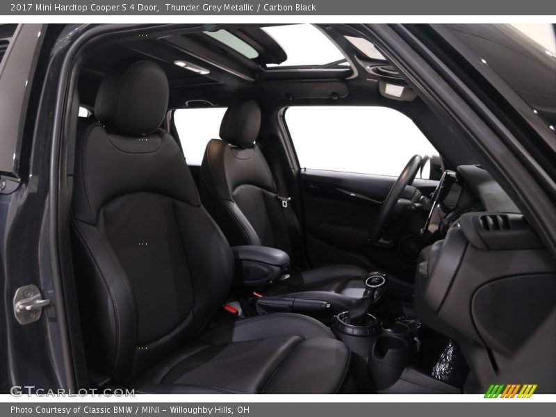 Thunder Grey Metallic / Carbon Black 2017 Mini Hardtop Cooper S 4 Door