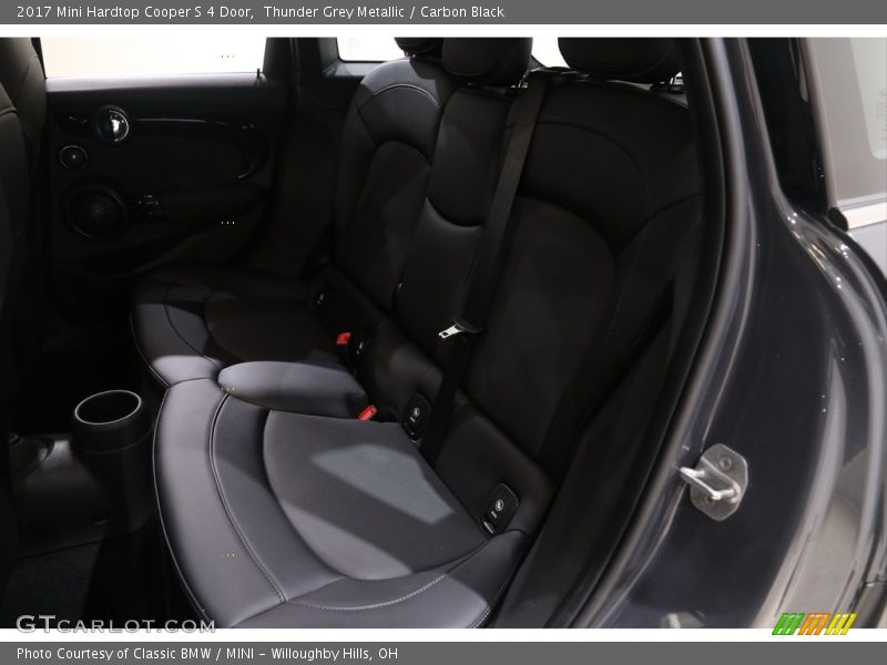Thunder Grey Metallic / Carbon Black 2017 Mini Hardtop Cooper S 4 Door