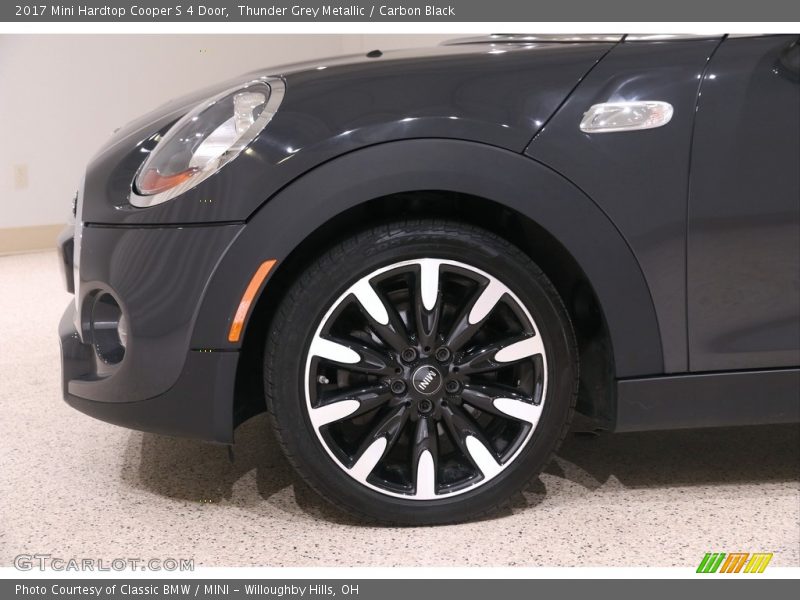 Thunder Grey Metallic / Carbon Black 2017 Mini Hardtop Cooper S 4 Door