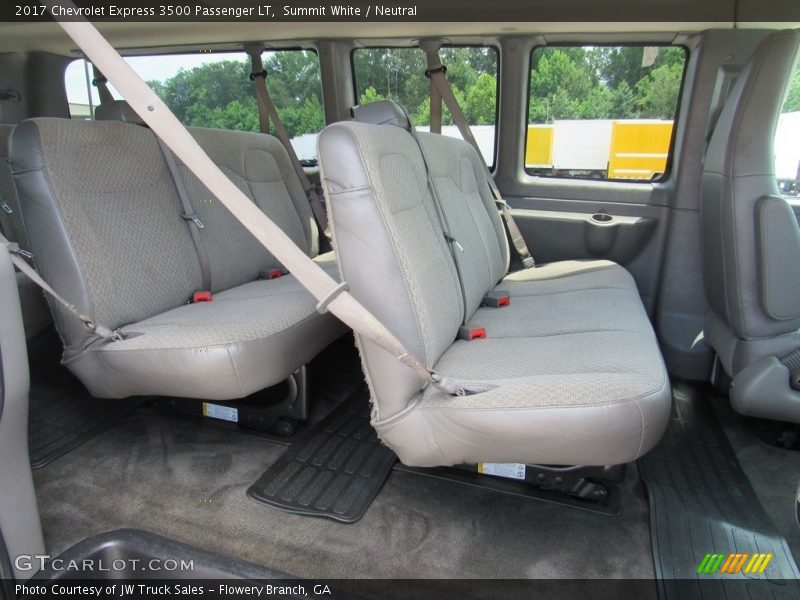 Rear Seat of 2017 Express 3500 Passenger LT