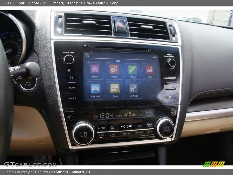 Magnetite Gray Metallic / Ivory 2018 Subaru Outback 2.5i Limited
