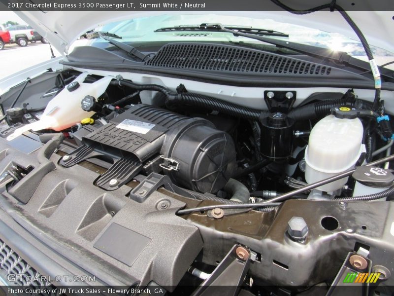 Summit White / Neutral 2017 Chevrolet Express 3500 Passenger LT