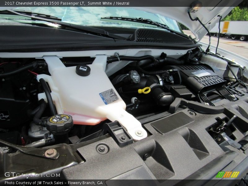 Summit White / Neutral 2017 Chevrolet Express 3500 Passenger LT