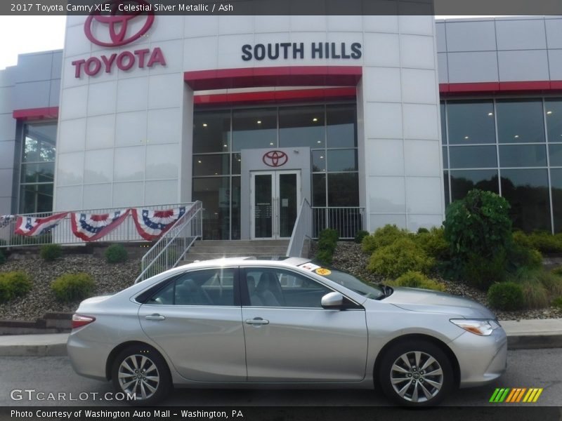 Celestial Silver Metallic / Ash 2017 Toyota Camry XLE