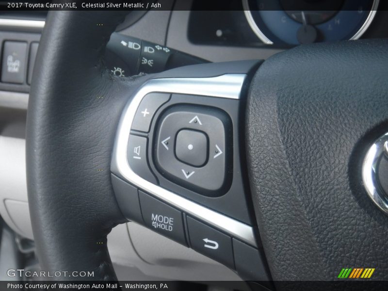 Celestial Silver Metallic / Ash 2017 Toyota Camry XLE