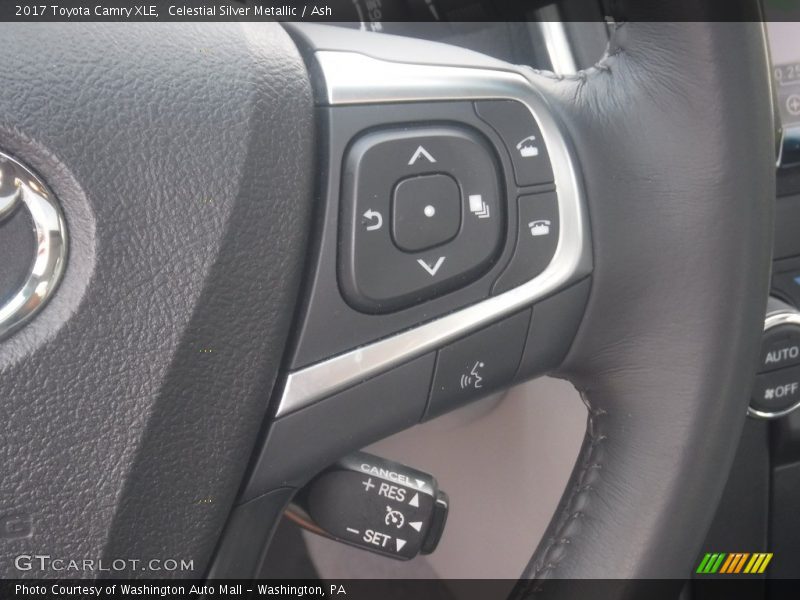 Celestial Silver Metallic / Ash 2017 Toyota Camry XLE
