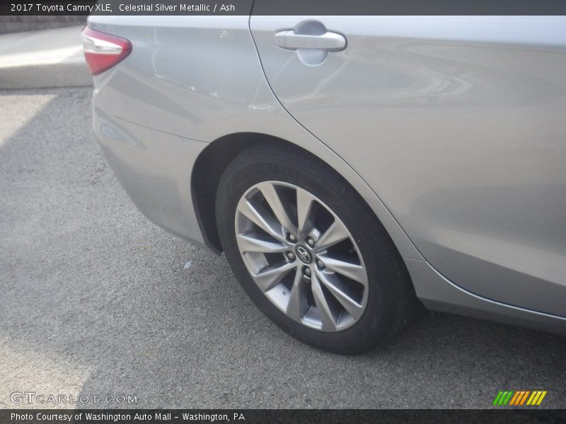 Celestial Silver Metallic / Ash 2017 Toyota Camry XLE