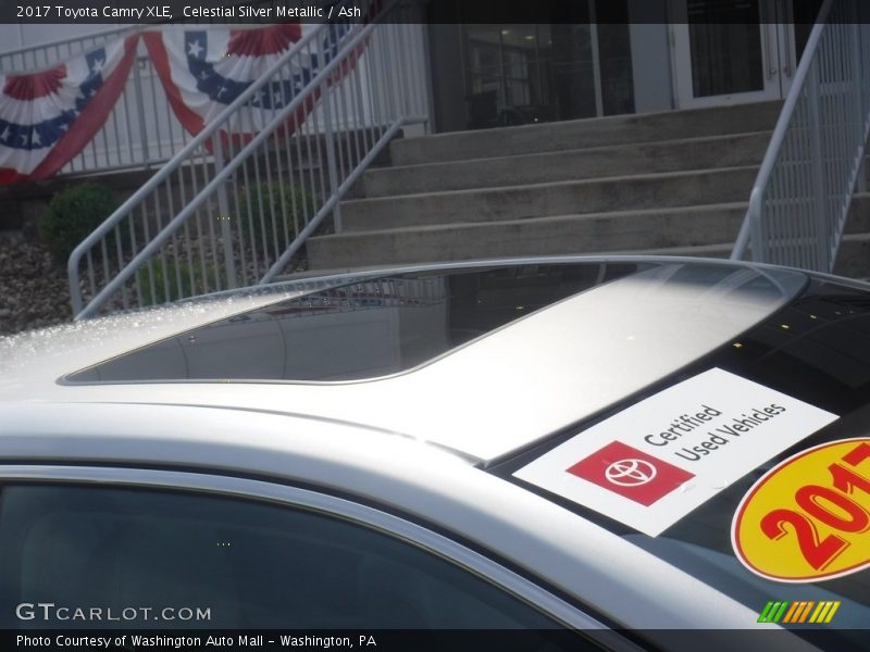 Celestial Silver Metallic / Ash 2017 Toyota Camry XLE