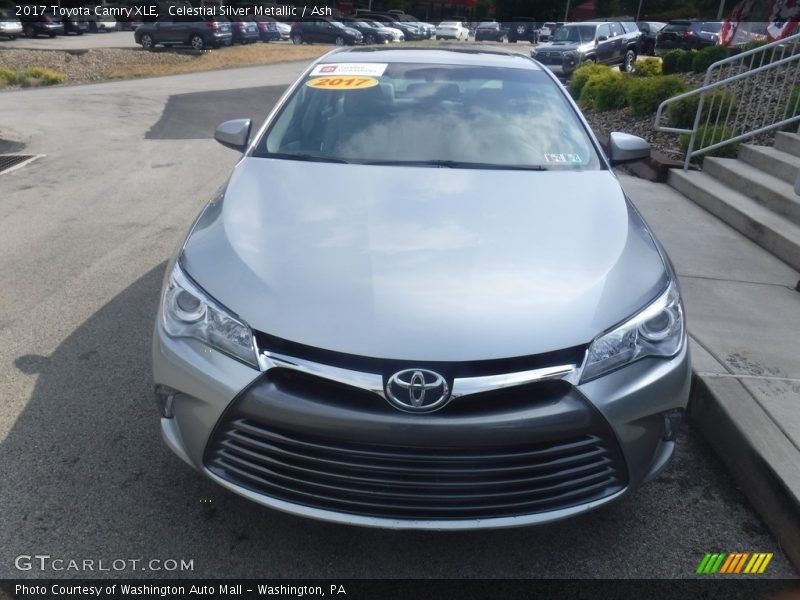 Celestial Silver Metallic / Ash 2017 Toyota Camry XLE