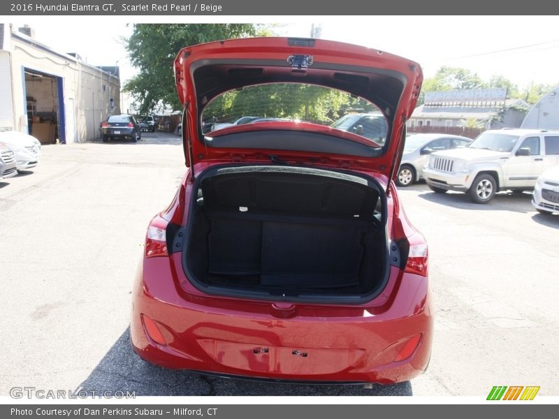 Scarlet Red Pearl / Beige 2016 Hyundai Elantra GT