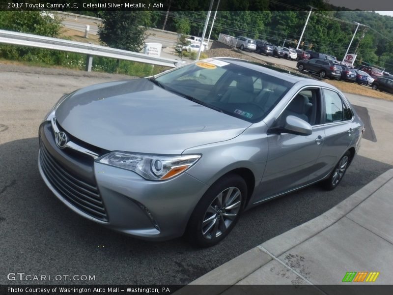 Celestial Silver Metallic / Ash 2017 Toyota Camry XLE