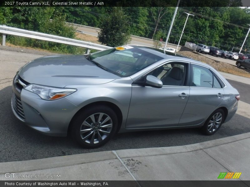 Celestial Silver Metallic / Ash 2017 Toyota Camry XLE