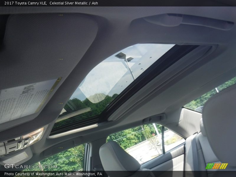 Celestial Silver Metallic / Ash 2017 Toyota Camry XLE