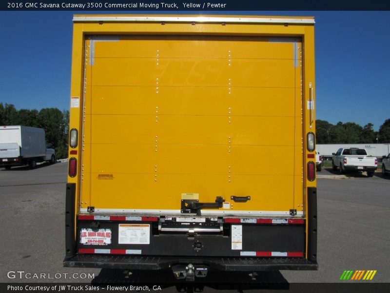 Yellow / Pewter 2016 GMC Savana Cutaway 3500 Commercial Moving Truck