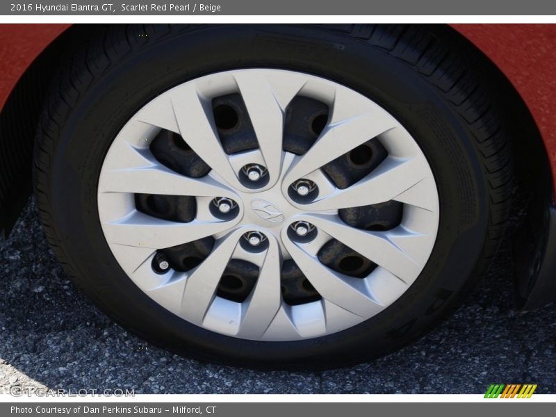 Scarlet Red Pearl / Beige 2016 Hyundai Elantra GT