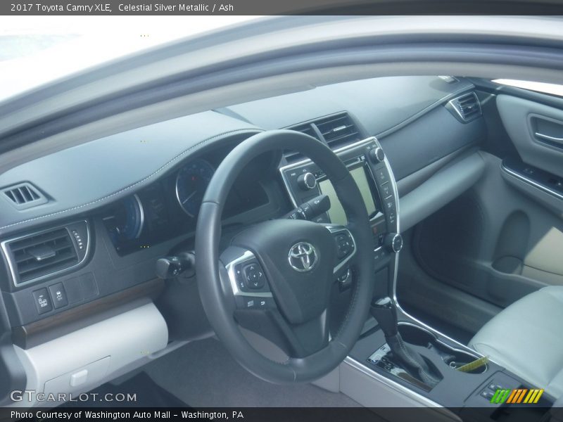 Celestial Silver Metallic / Ash 2017 Toyota Camry XLE
