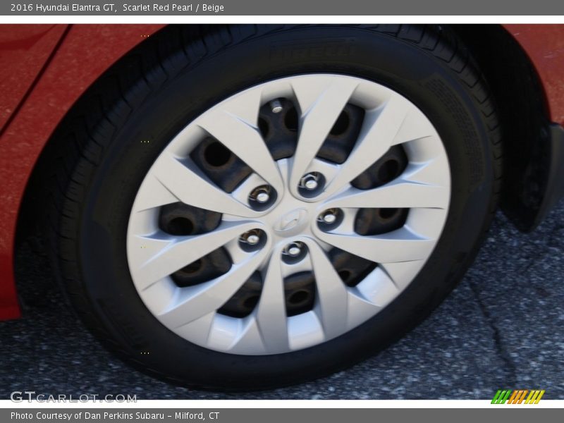 Scarlet Red Pearl / Beige 2016 Hyundai Elantra GT