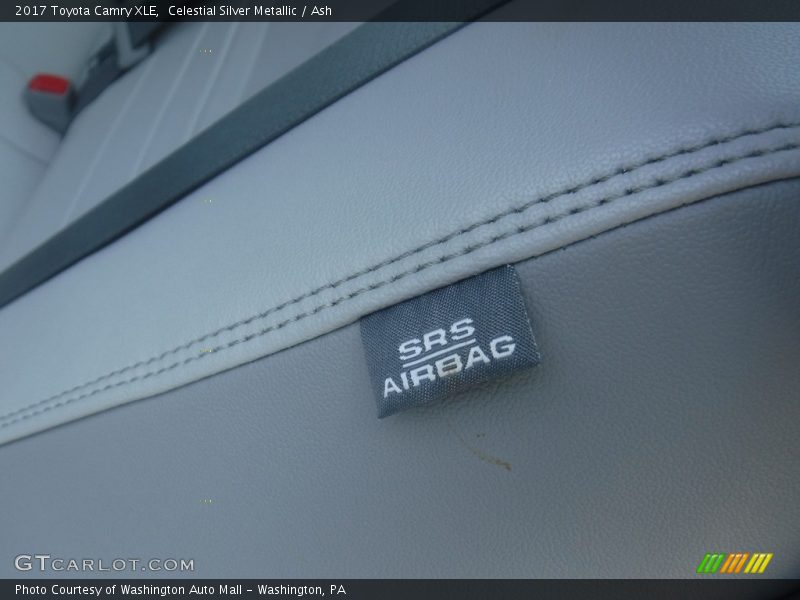 Celestial Silver Metallic / Ash 2017 Toyota Camry XLE