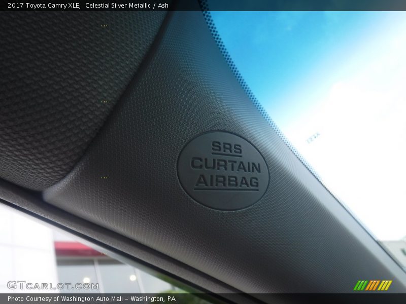 Celestial Silver Metallic / Ash 2017 Toyota Camry XLE