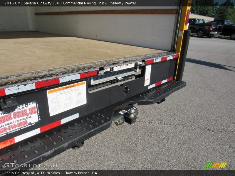 Yellow / Pewter 2016 GMC Savana Cutaway 3500 Commercial Moving Truck