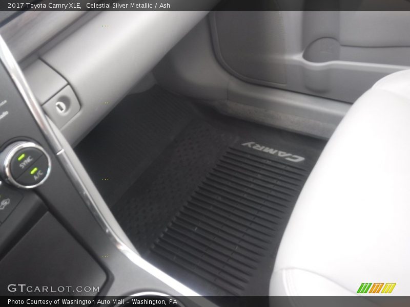 Celestial Silver Metallic / Ash 2017 Toyota Camry XLE