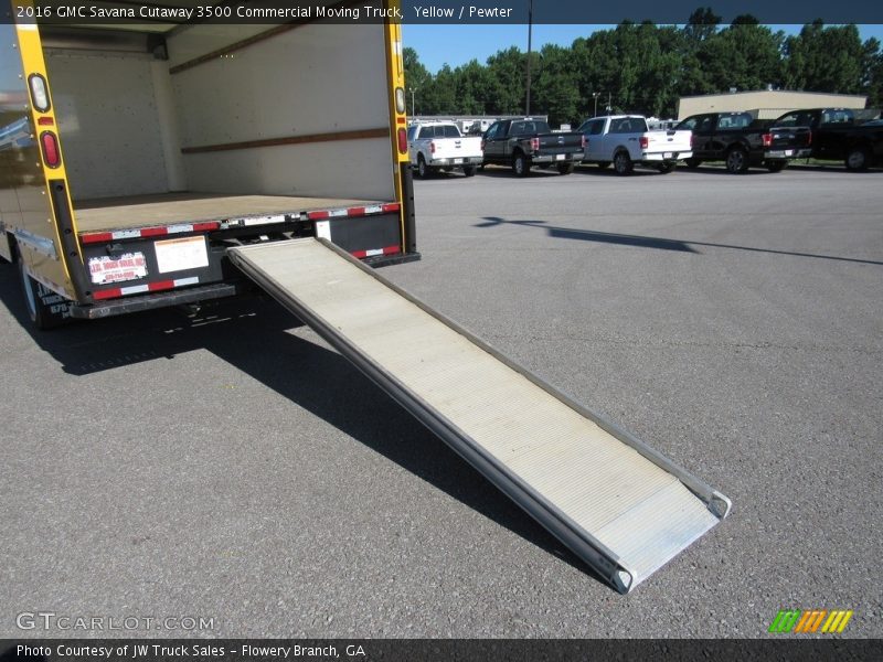 Yellow / Pewter 2016 GMC Savana Cutaway 3500 Commercial Moving Truck