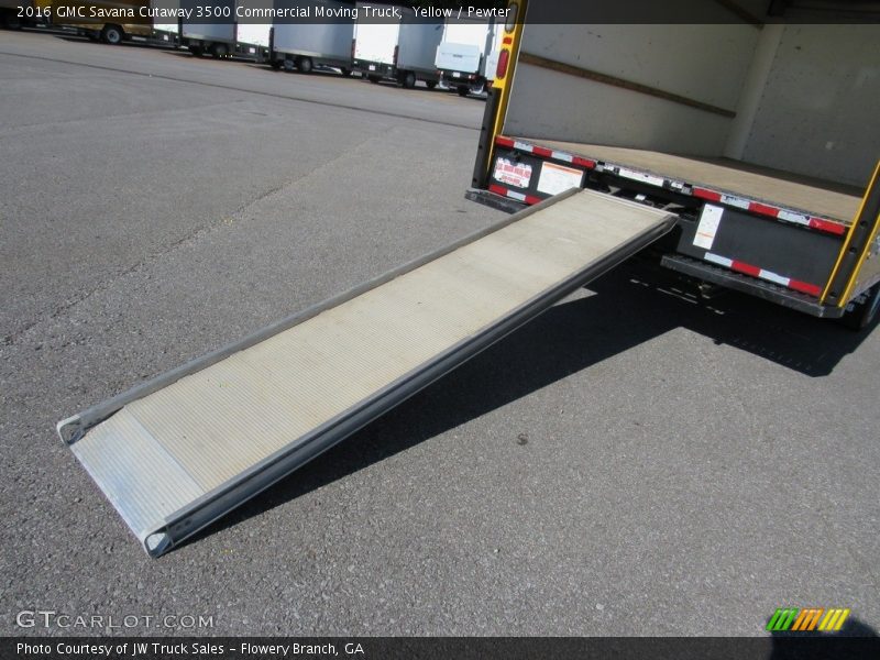 Yellow / Pewter 2016 GMC Savana Cutaway 3500 Commercial Moving Truck