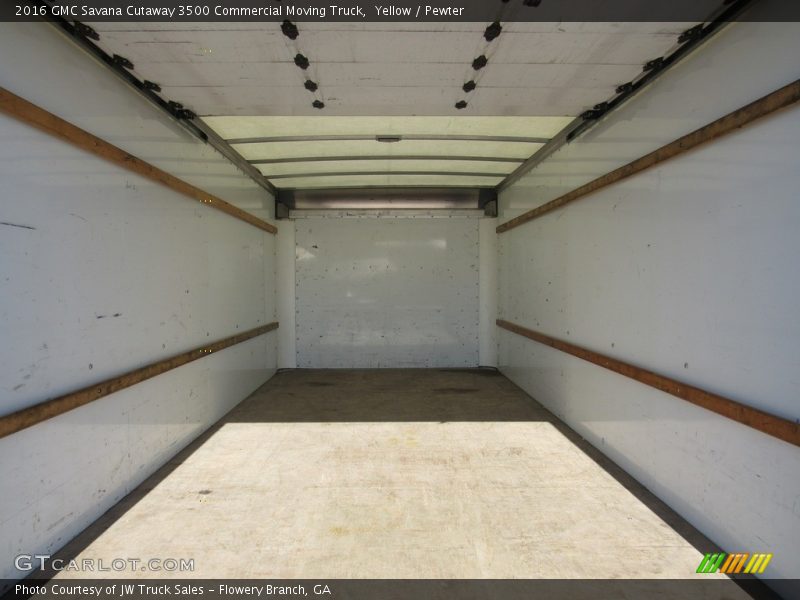Yellow / Pewter 2016 GMC Savana Cutaway 3500 Commercial Moving Truck