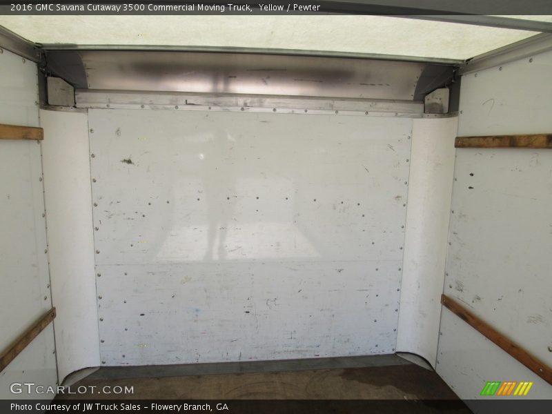 Yellow / Pewter 2016 GMC Savana Cutaway 3500 Commercial Moving Truck