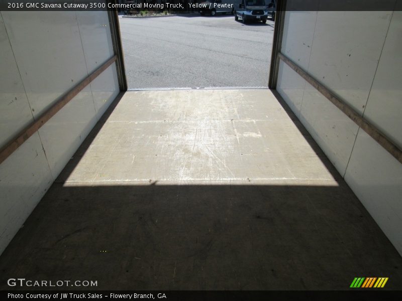 Yellow / Pewter 2016 GMC Savana Cutaway 3500 Commercial Moving Truck