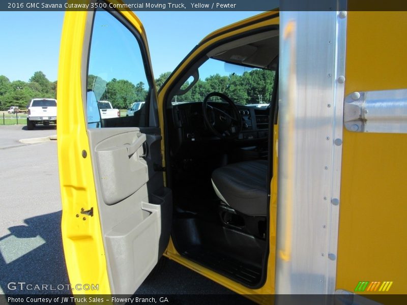 Yellow / Pewter 2016 GMC Savana Cutaway 3500 Commercial Moving Truck