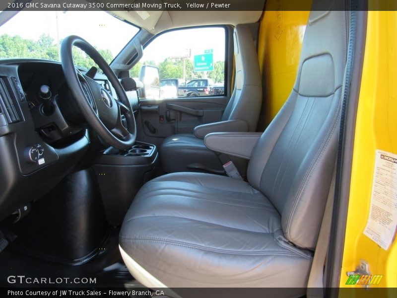 Front Seat of 2016 Savana Cutaway 3500 Commercial Moving Truck