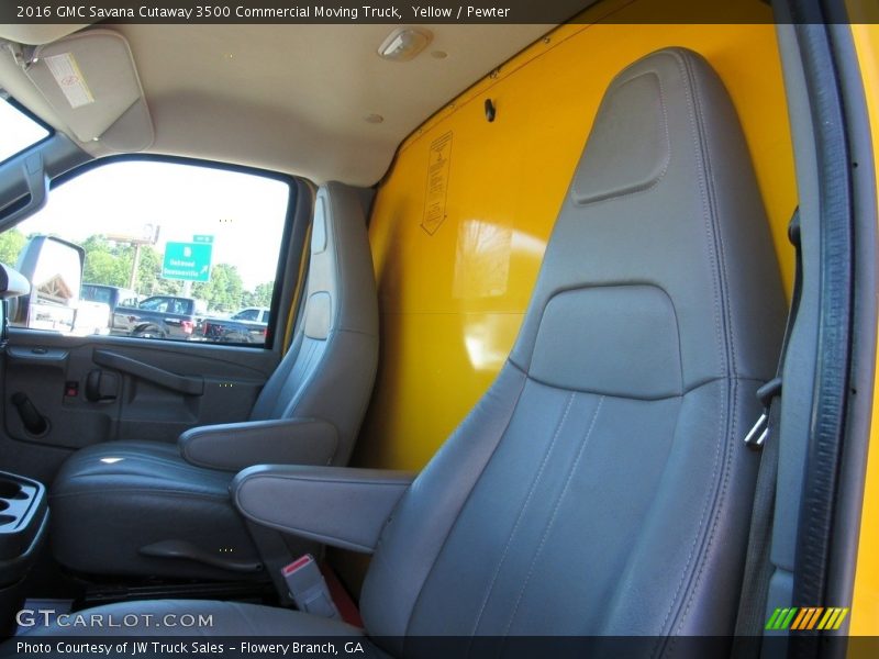 Yellow / Pewter 2016 GMC Savana Cutaway 3500 Commercial Moving Truck