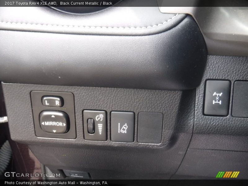 Black Current Metallic / Black 2017 Toyota RAV4 XLE AWD